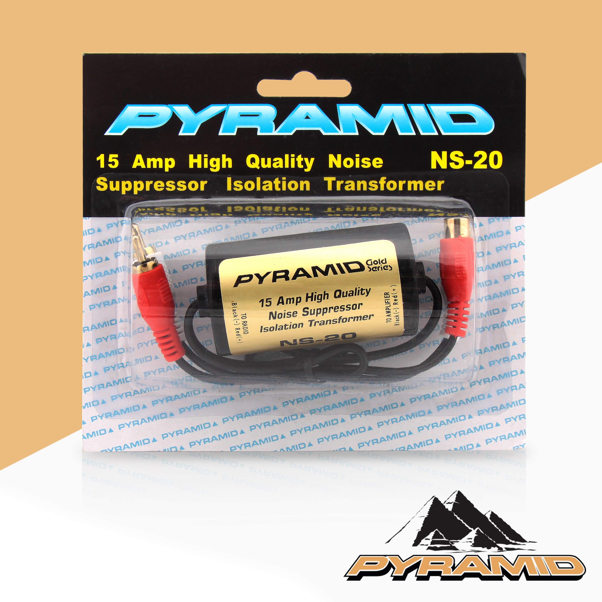 200W 15A RCA Noise Suppressor Designed for Audio Signals & to