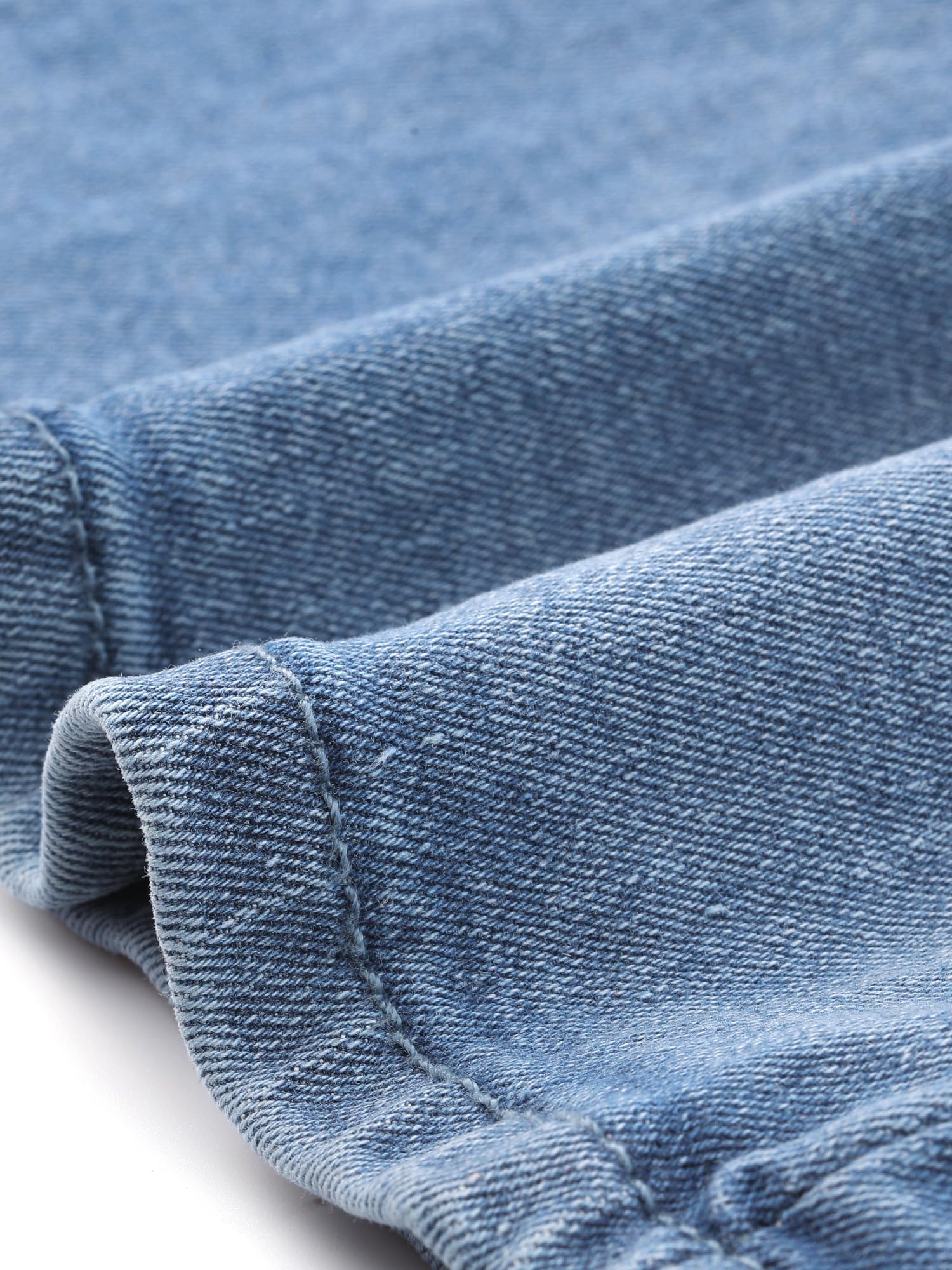 Allegra K Damen Jeansrock Figurbetont Schlitz Denim Minirock