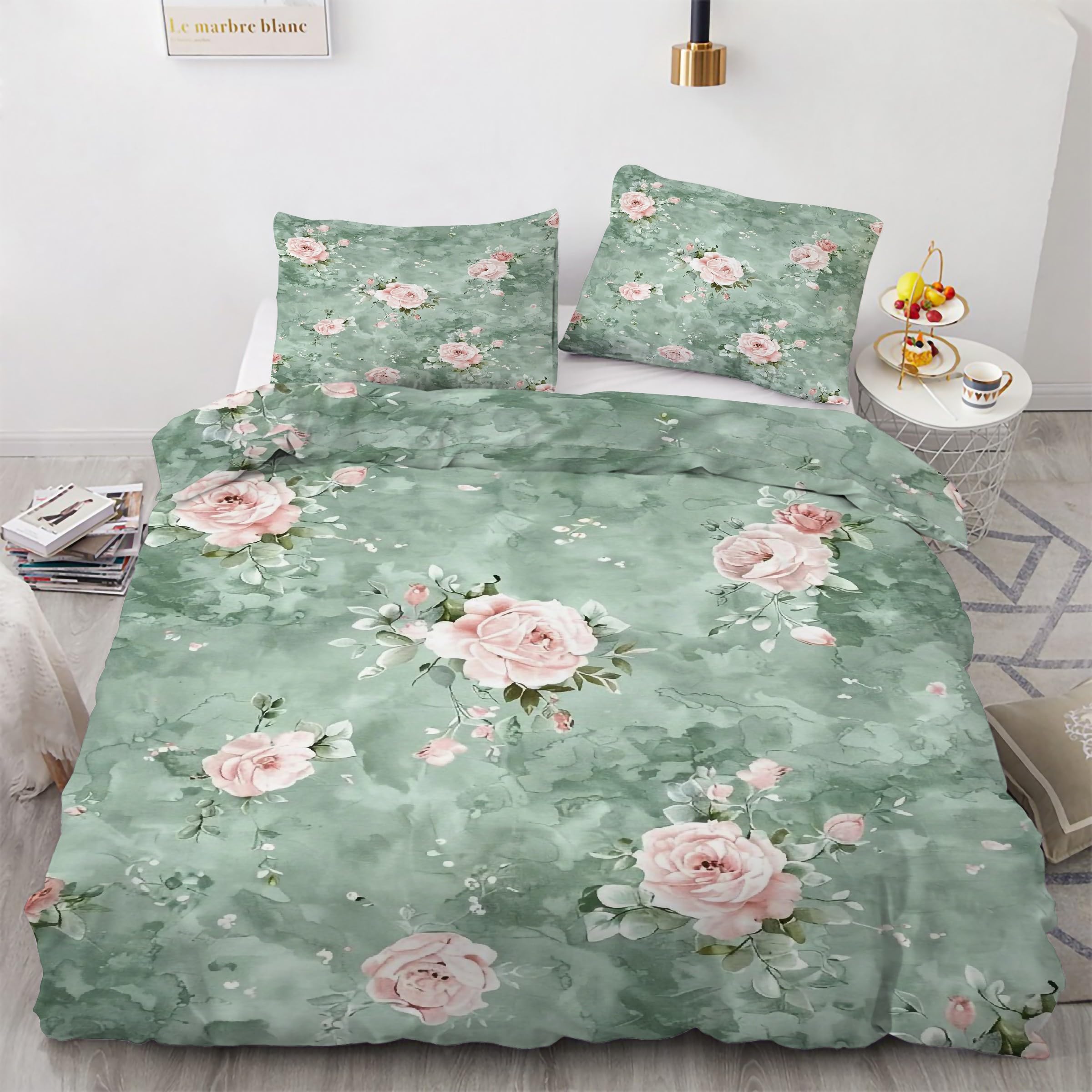 Housse couette 240x260 cm finitions soignées ensemble de literie