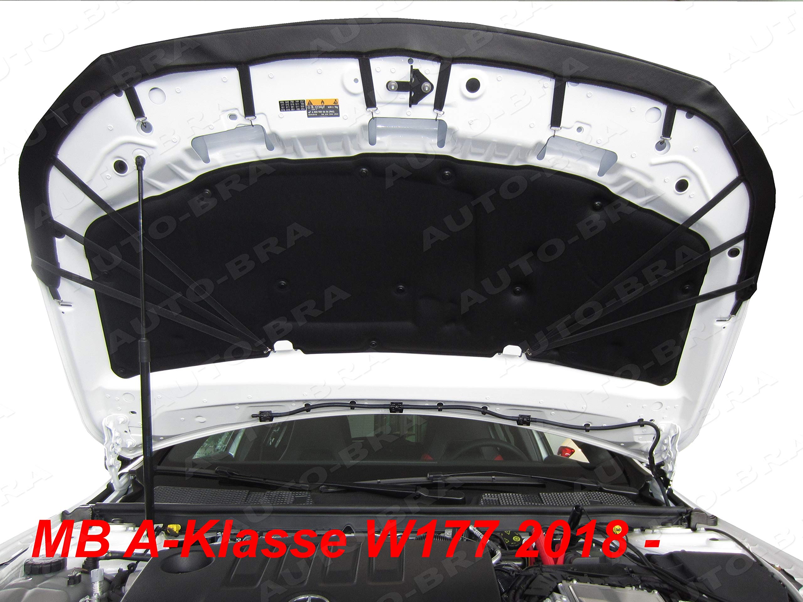 AB3-00277 Bonnet BRA voor A-klasse W177 vanaf 2018 kapbenbra steenslagbescherming tuning AUTO-BRA