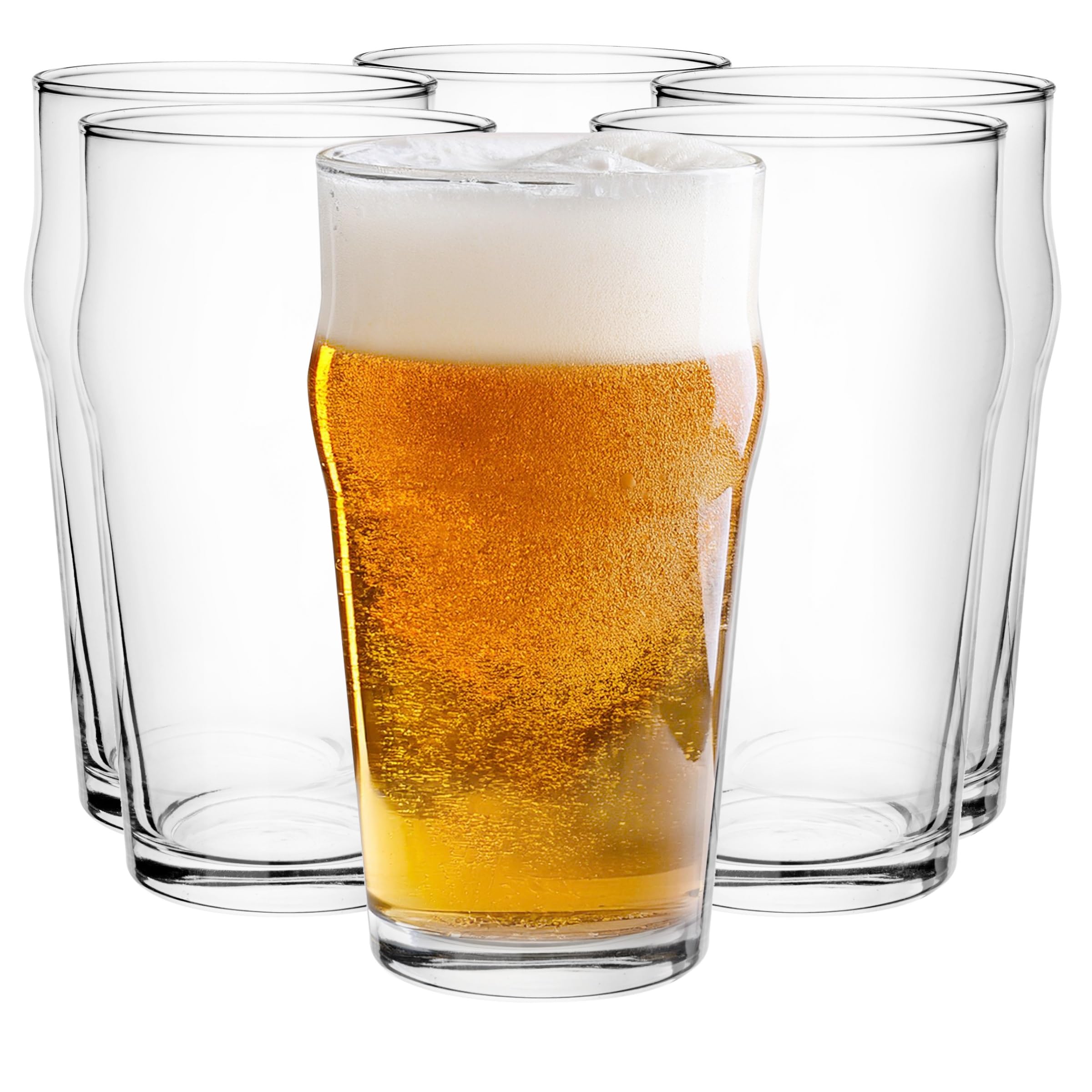 Glasmark Krosno Ensemble De À Bière Set De À Bière 6X0,53L Chope De Bière À Bière Artisanale
