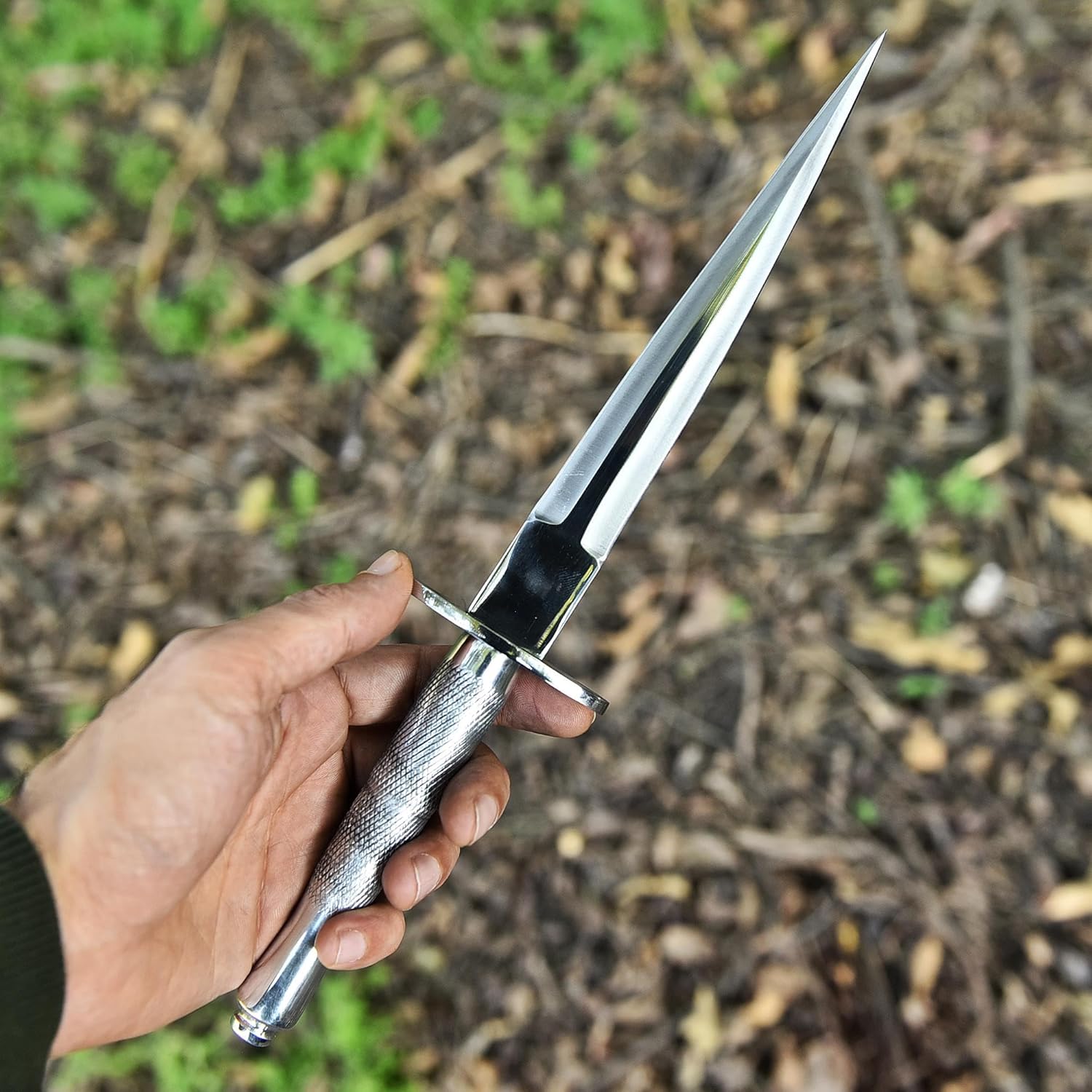 Sykes Fairbairn US Army Double-Edged V42 Military Dagger Knife Devil's Brigade WWII Collectible knives