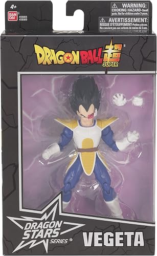 Bandai Dragon Stars Figures Vegeta Kai Version | Dragon Ball Vegeta Action Figure | 17cm Articulated Action Figure | Bandai Anime Figures | Anime Gifts And Merch - 5