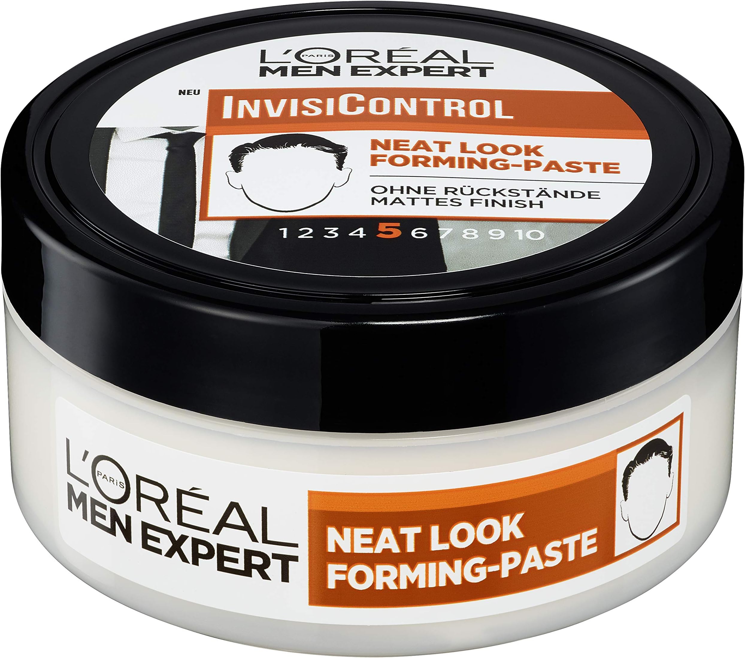 InvisiControl Neat Look Forming Paste, for Nourished & Natural Styles, Can be Modelled as You Like Without Gluing, 150 ml
