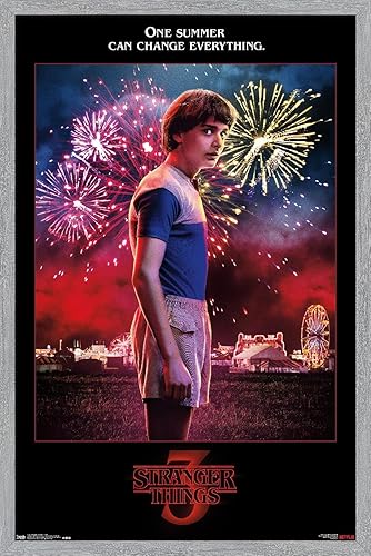 Vista 11 de Trends International Netflix Stranger Things: Season 3 - Póster de pared de Will Wall, 22.375 x 34 pulgadas, versión premium sin marco