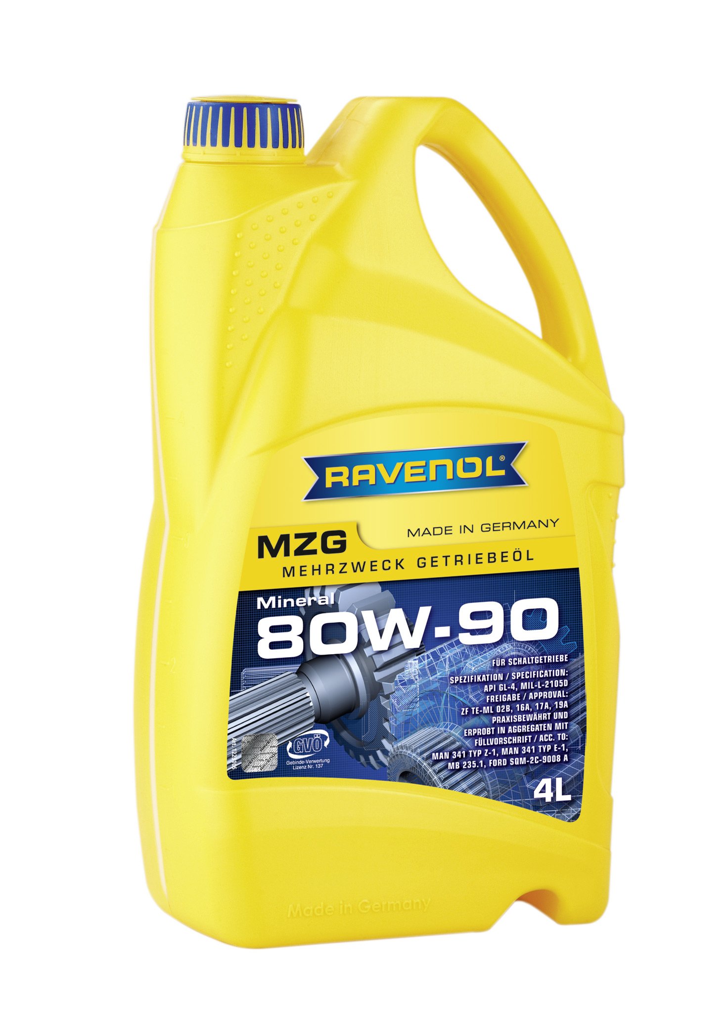 RAVENOL Getriebeoel MZG SAE 80W-90 GL-4