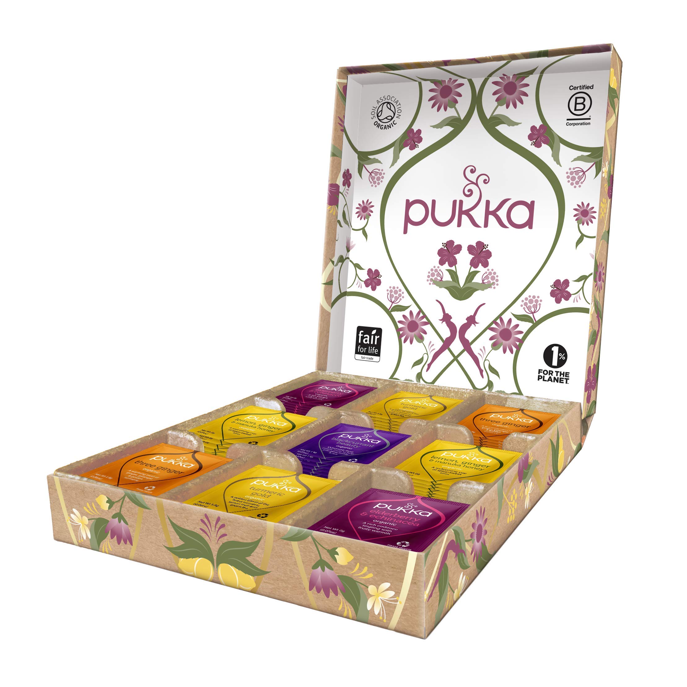 Buy Pukka Herbs Support Tea Selection Box Eco Friendly Gift Ideal Birthday, Thank You or