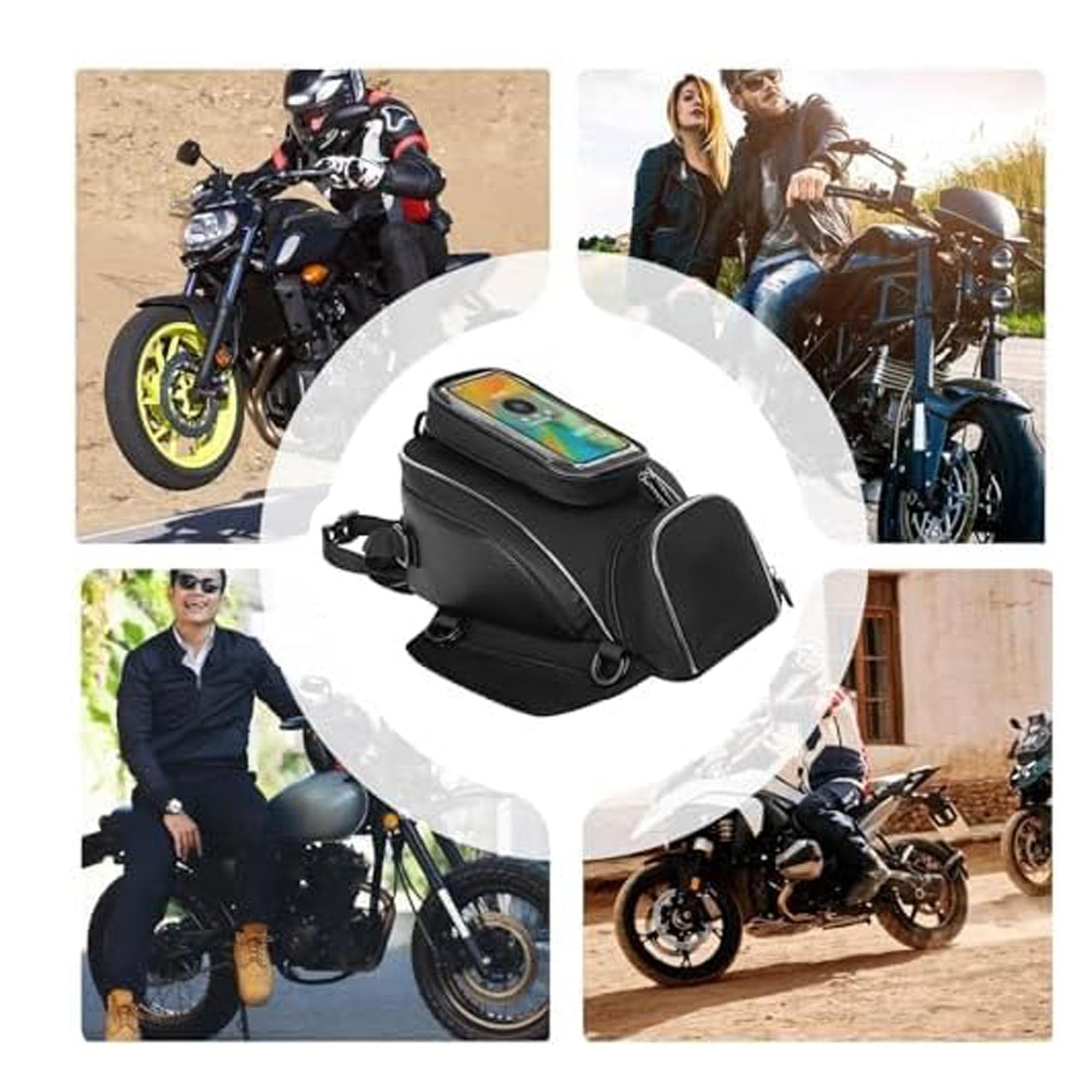 Tankrucksack Motorrad für Suzuki Address 2005-2026