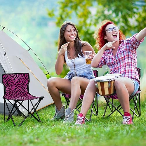 Miniatura 6 de Gredecor Silla de camping ultraligera, silla plegable portátil y duradera con bolsa de transporte y para campamento al aire libre, viajes, playa,