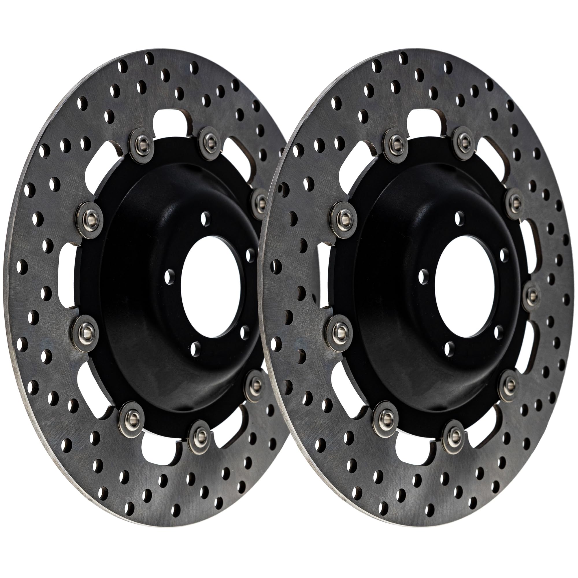 NICHE Front Brake Rotor Set For Honda Goldwing 1100 CB750A Hawk 400 Nighthawk 650 550 Shadow 500 CBX Motorcycle