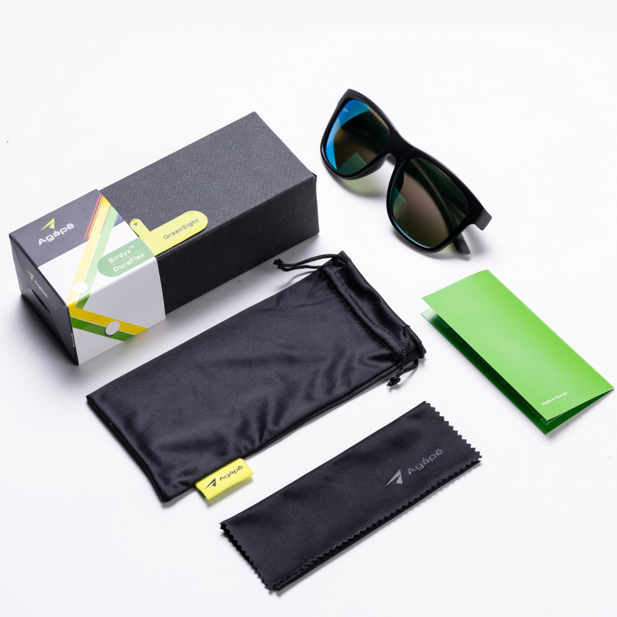 agape Birdyx™ Poliwęglanowe czerwone soczewki polaryzacyjne antyodblaskowe okulary golfowe okulary sportowe dla mężczyzn i kobiet