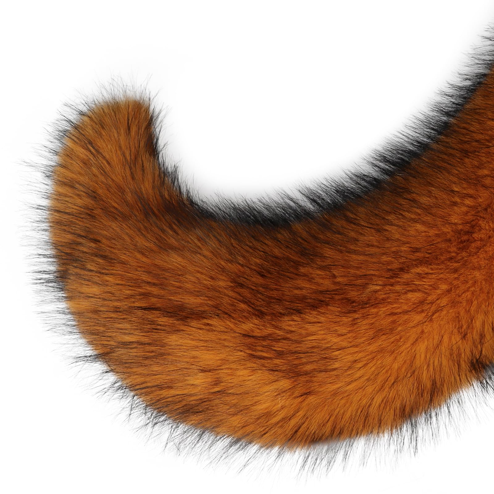 Flauschiger Kunstfell Wolfsfuchsschwanz aus Plüsch als Accessoire für Halloween Kostüme