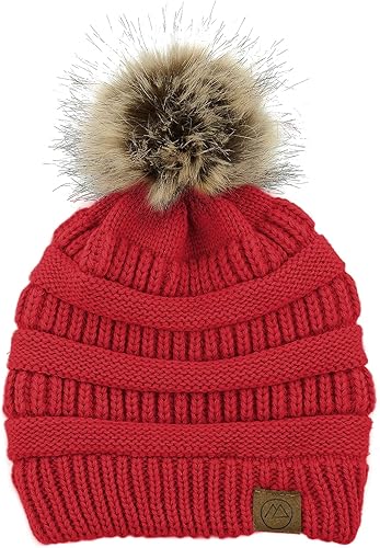 Miniatura 8 de Durio Gorro de satén con forro de pompón, gorro de invierno con forro de satén para mujer, gorro cálido para mujer, sombreros gruesos de invierno