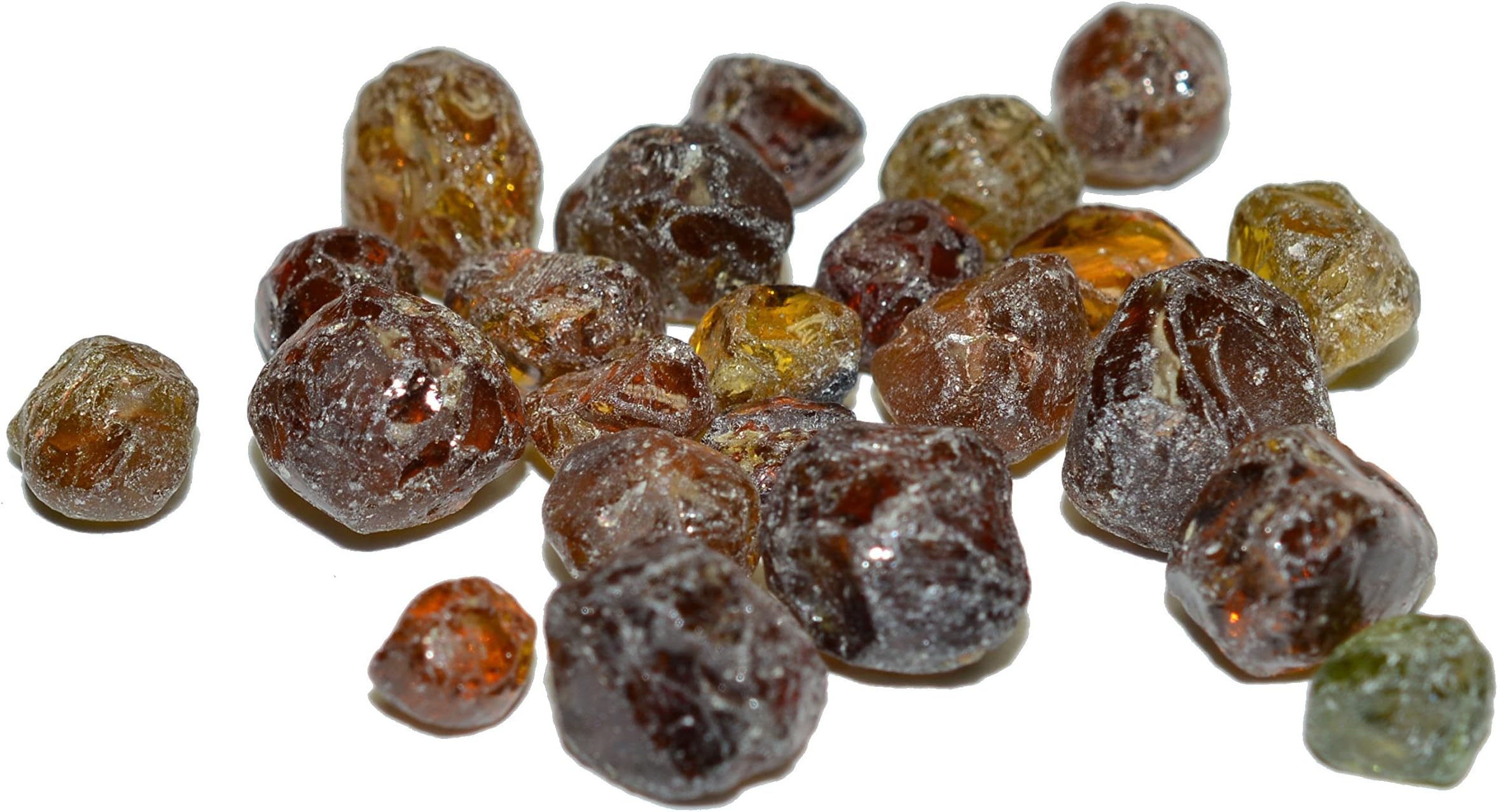 Grossular Garnet rough & clean gemstones selected quality 41.86 carat