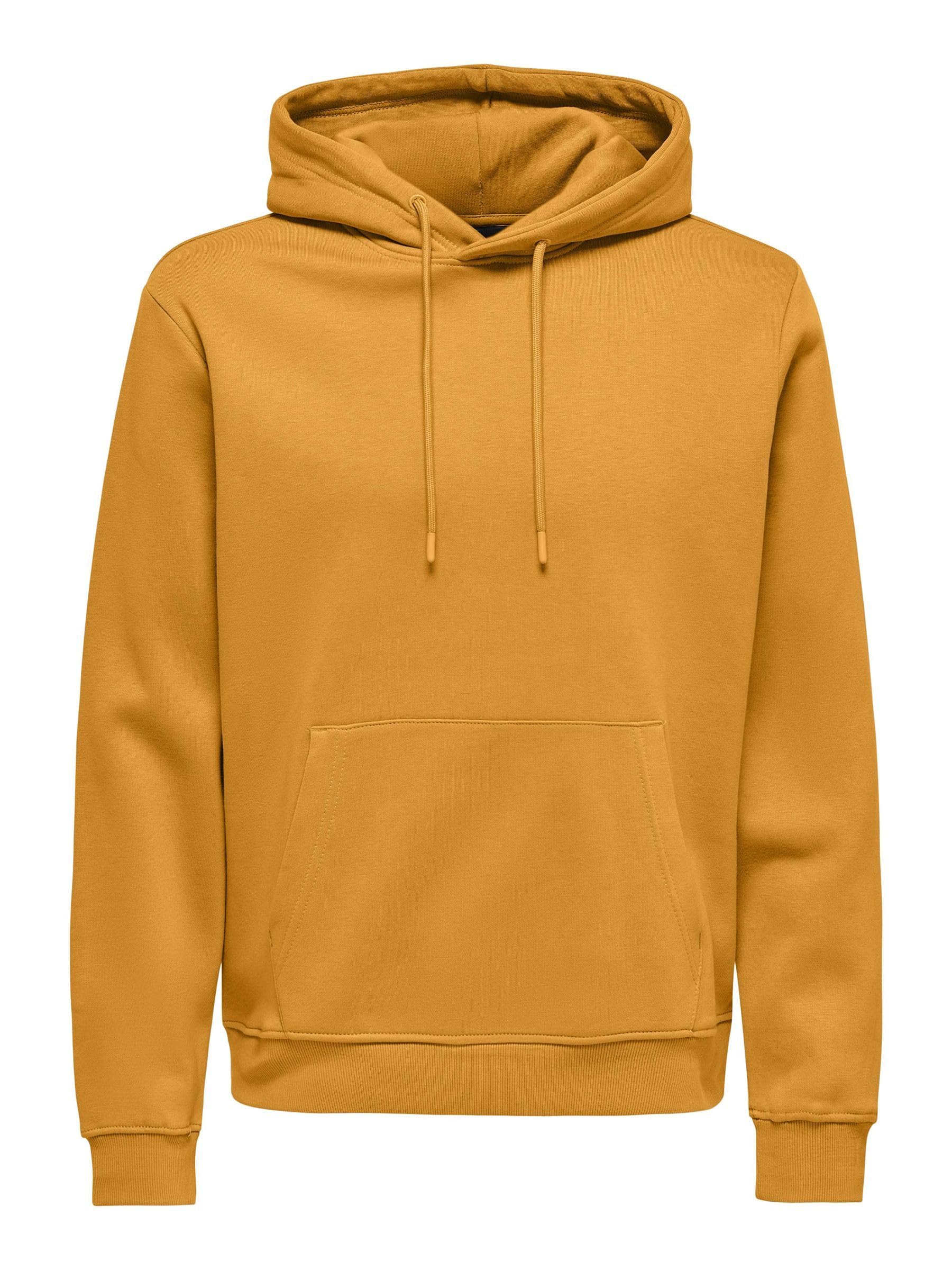 Only & Sons Bluza z kapturem Mężczyźni Onsconnor Reg Sweat Hoodie Noos