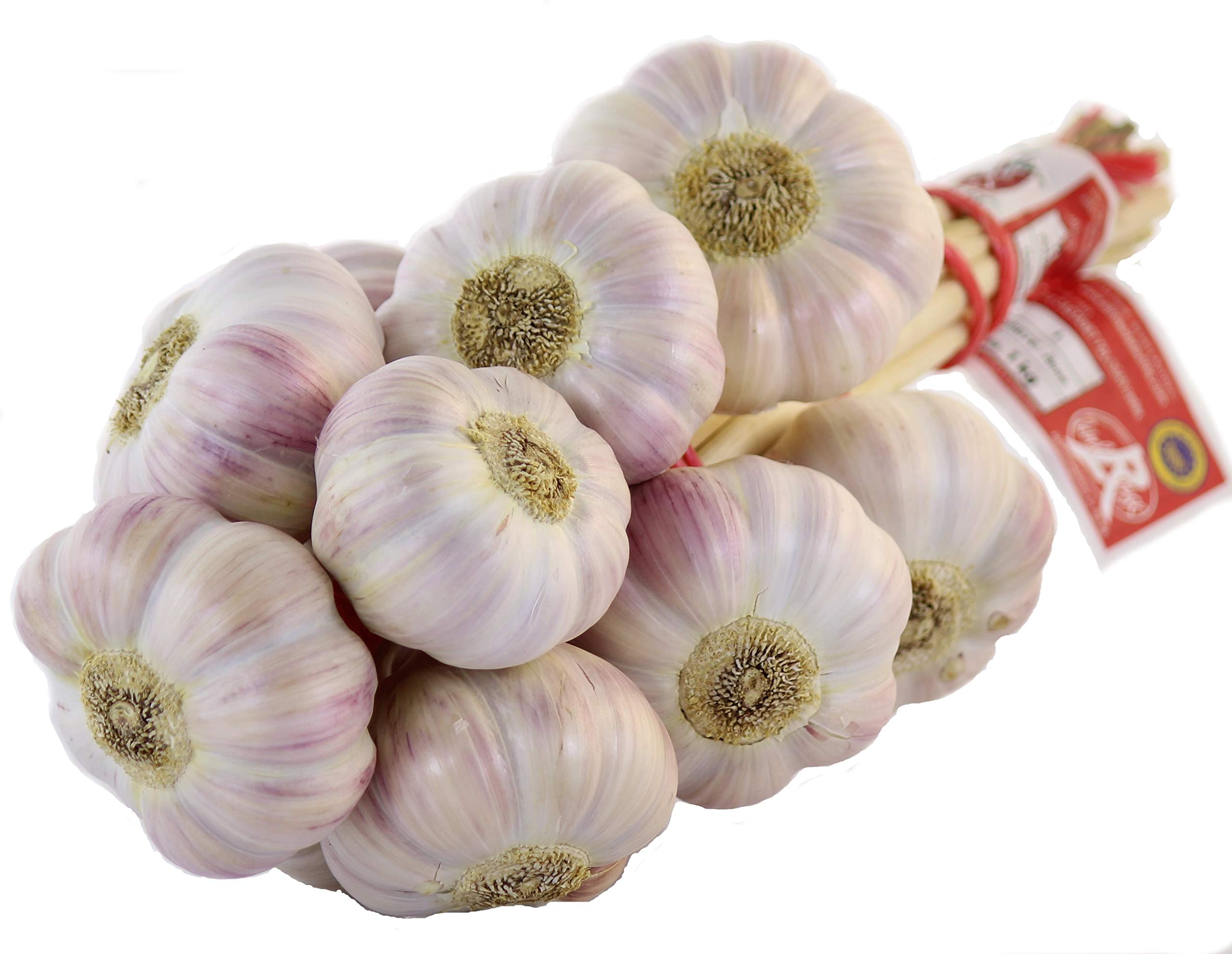 Jemangefrancais Ail Rose de Lautrec - Grappe de 1 kg - Label Rouge et IGP qui viennent protéger un ail d'exception