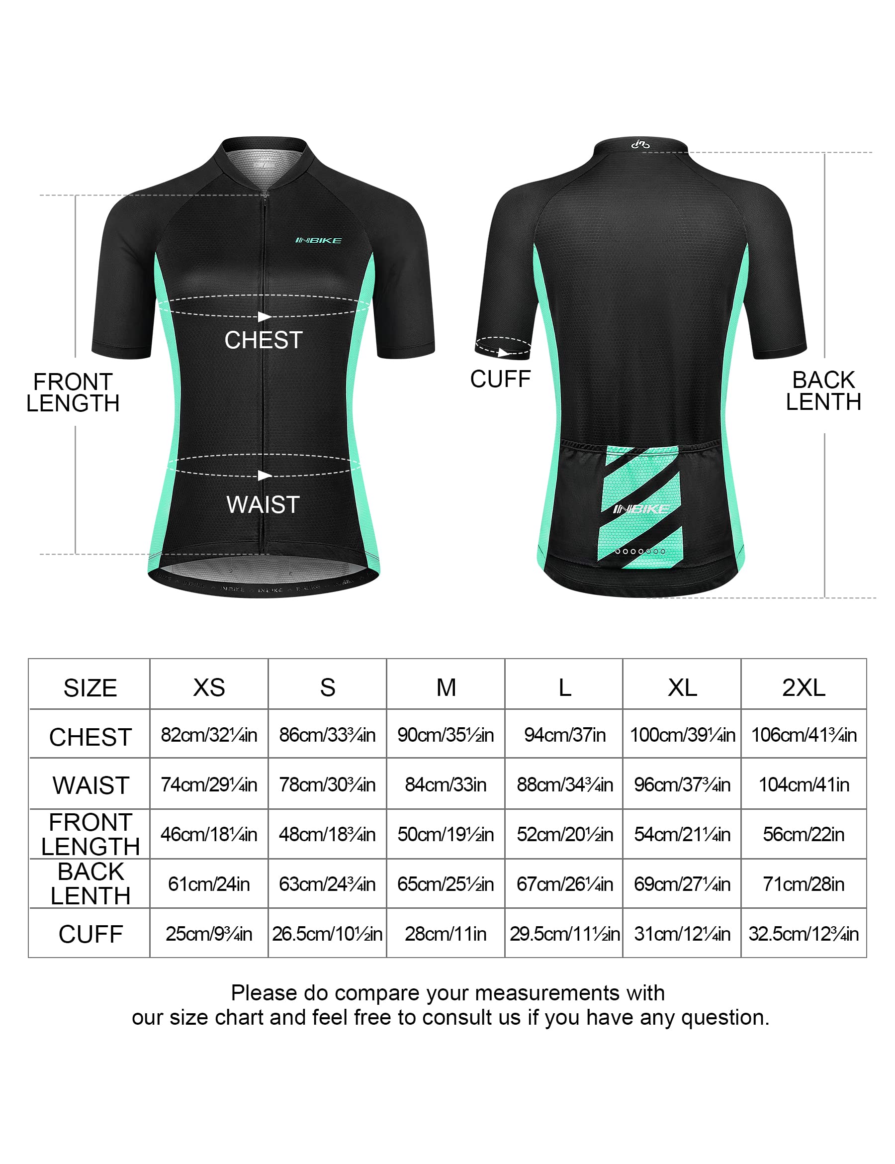 INBIKE Maillot de Ciclismo Profesional para Mujer Verano Secado Rápido Bicicleta Carretera Slim Fit Rosa MTB