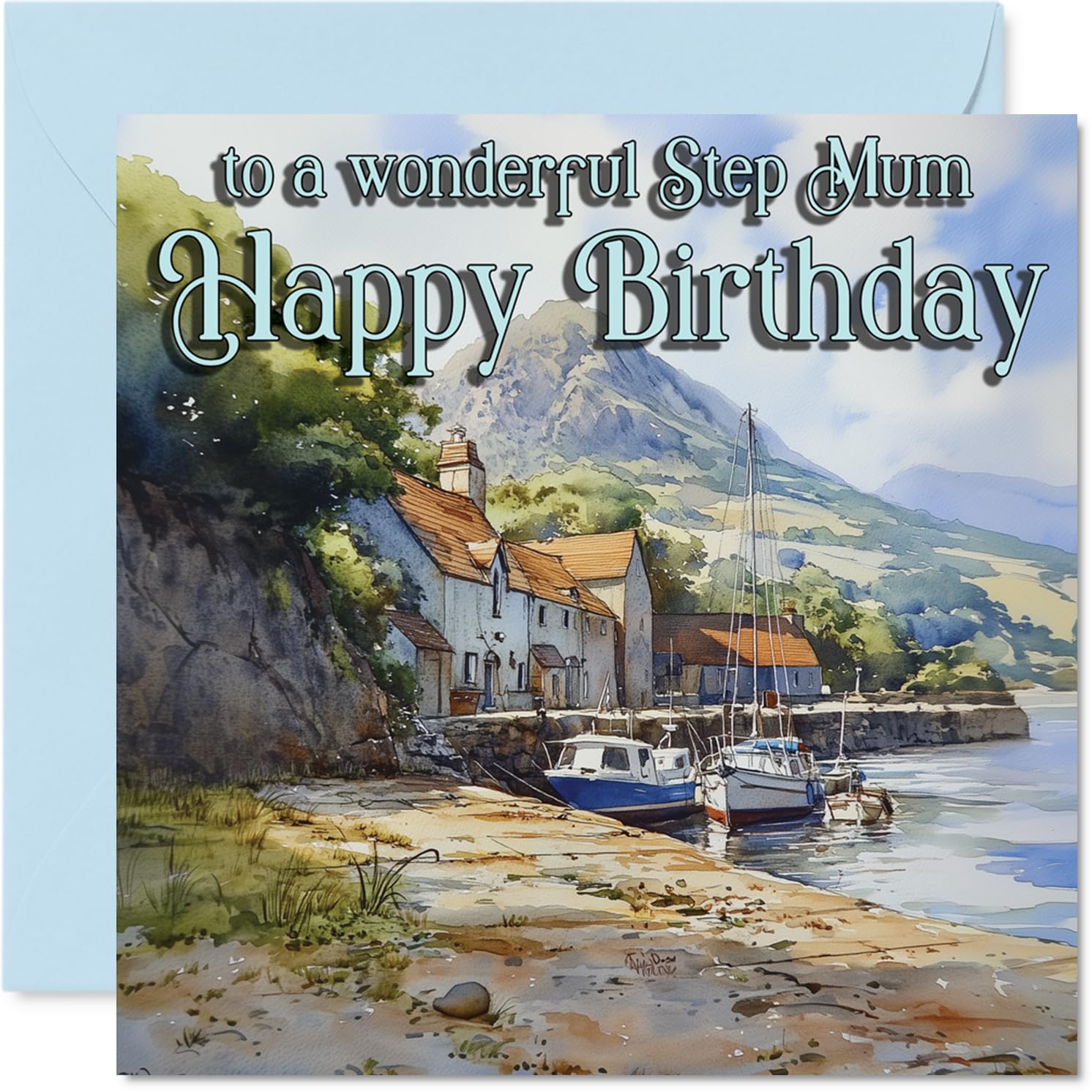 Heartfelt Birthday Card for Step Mum