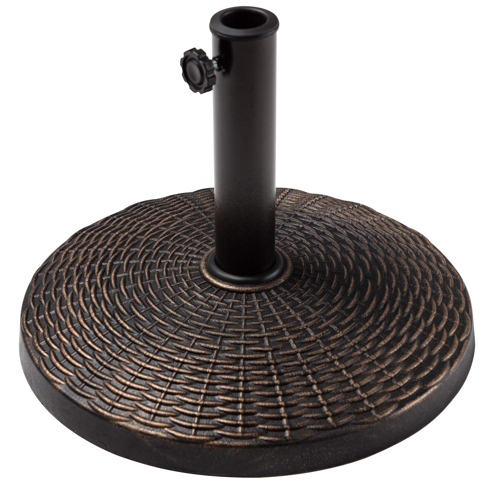 Buy MEWAY Heavy Duty Round Market Umbrella Base, Outdoor Patio Umbrella Base Stand for 7.5ft