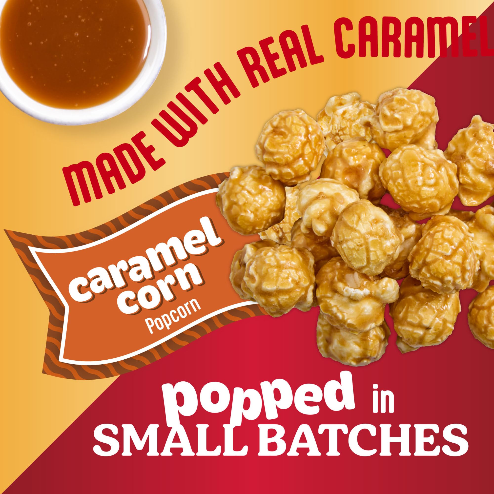 Popcornopolis Karamell, 12 Karamell, 75 g