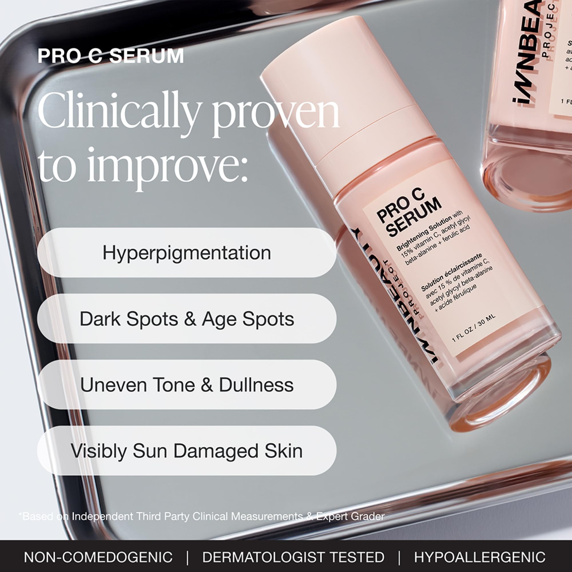 INNBEAUTY Project Pro C 15% Vitamin C Serum, Fragrance Free