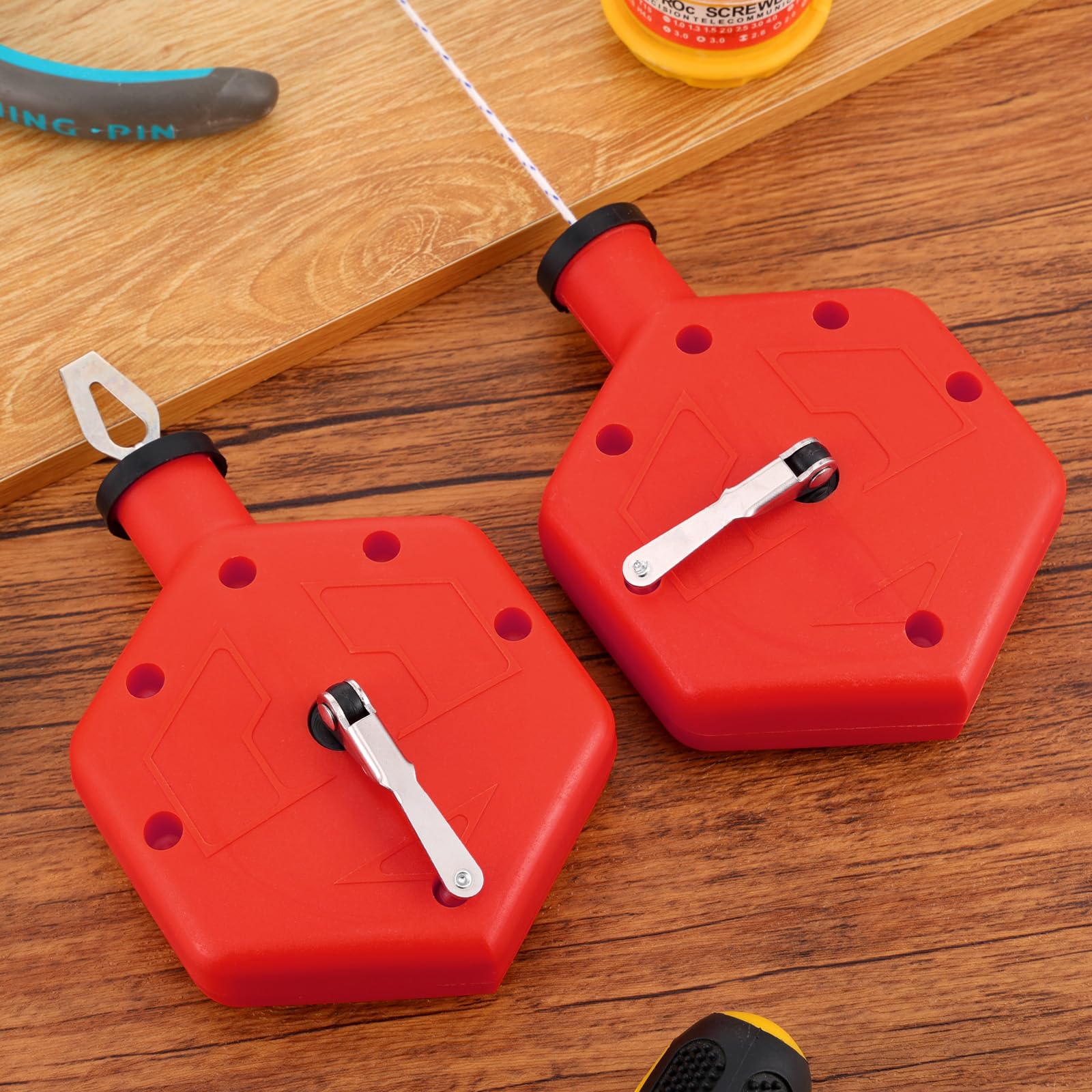 2 Pcs Chalk Line Reel, 100 Feet for Construction Carpentry — Amazon image 4