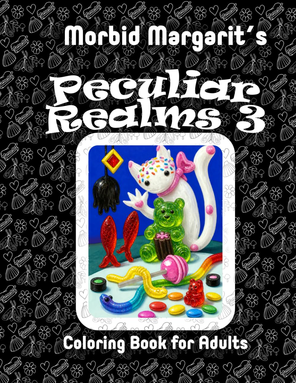 Peculiar Realms 3: Coloring Book for Adults