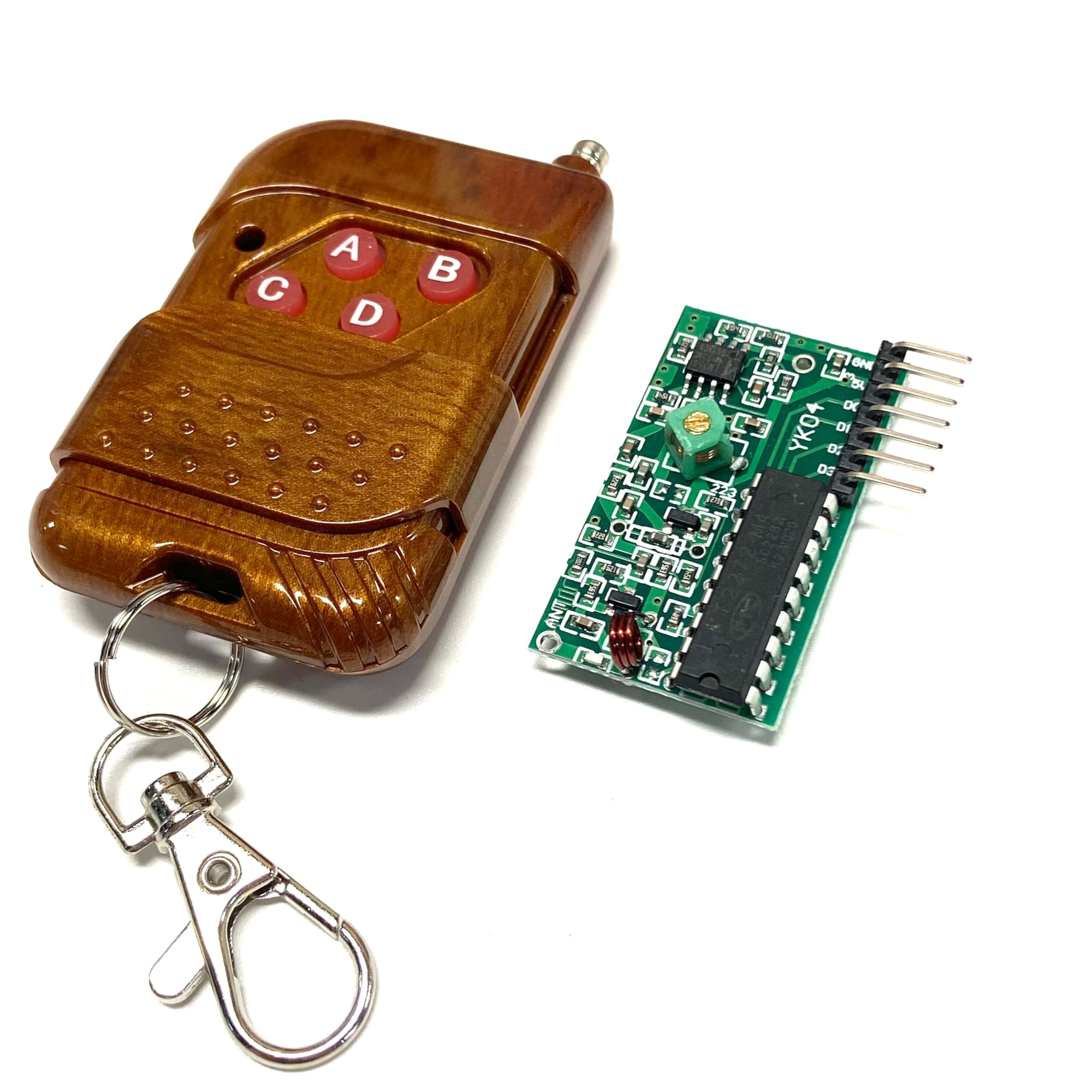 Wireless Remote Control Receiver Kit 4-Channel 2272/2262 433MHz