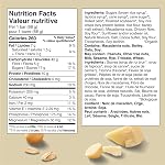 Barres Énergétiques CLIF BAR, Chocolat Blanc et Noix de Macadamia, Barre Granola, Riche en protéines, Contient 70% d'ingrédients biologiques, 680 g (Paquet de 10)