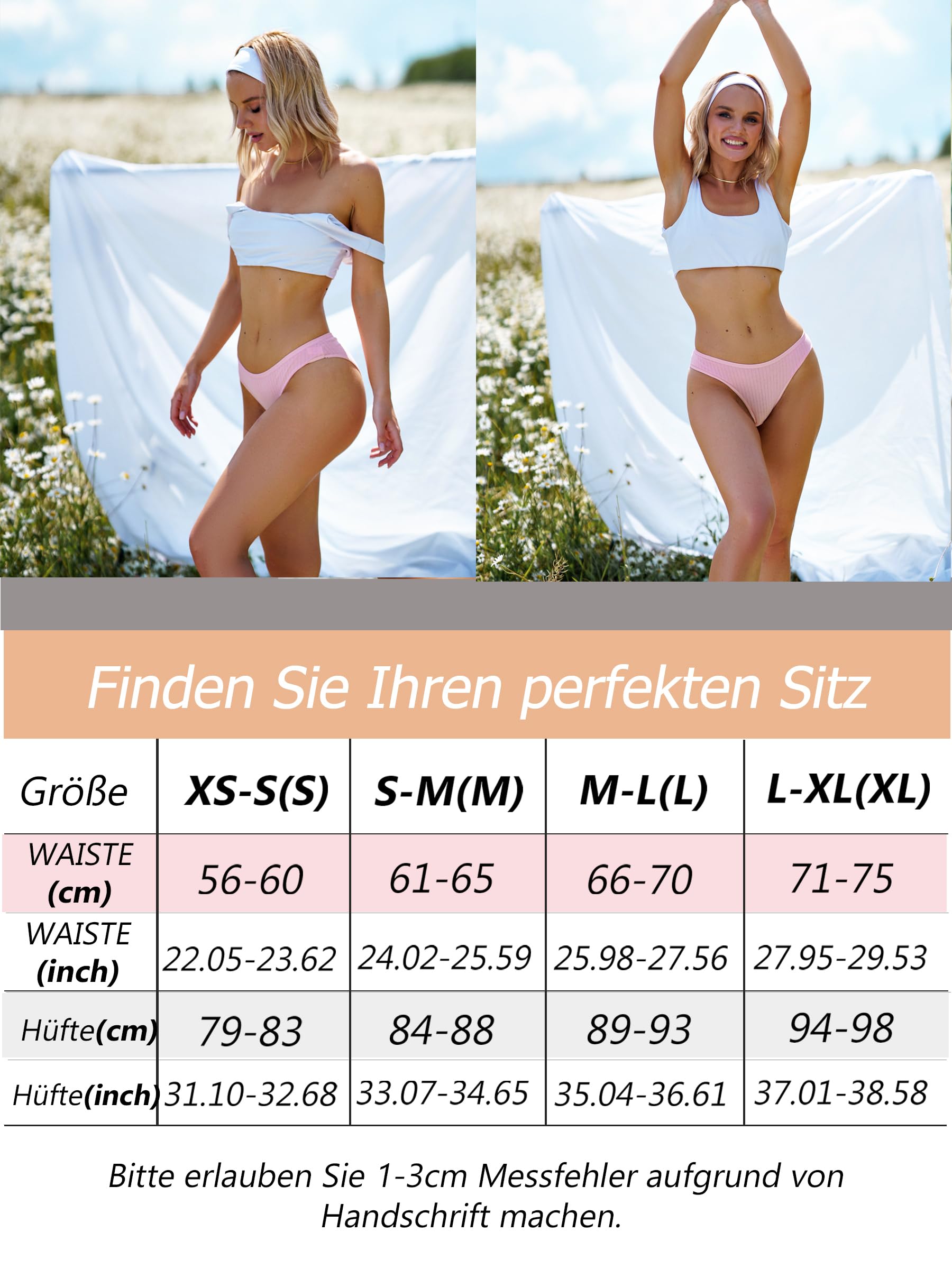 ALL OF SHE 9 Pack String Tanga Femme Coton sous-vêtements Femmes Sexy Set sous-vêtements Femme Slip Multipack Respirant Thong Bikini Pantys S-XL