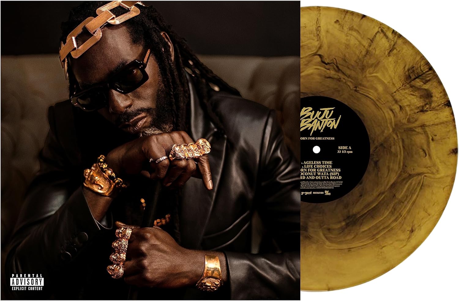 Born For Greatness[Gold 2 LP] por Buju Banton — capa do álbum
