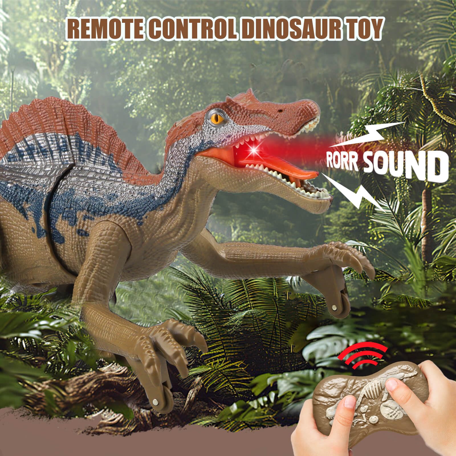 Aooess Juguetes Juguetes y accesorios teledirigidos Animales Dinosaurio teledirigido