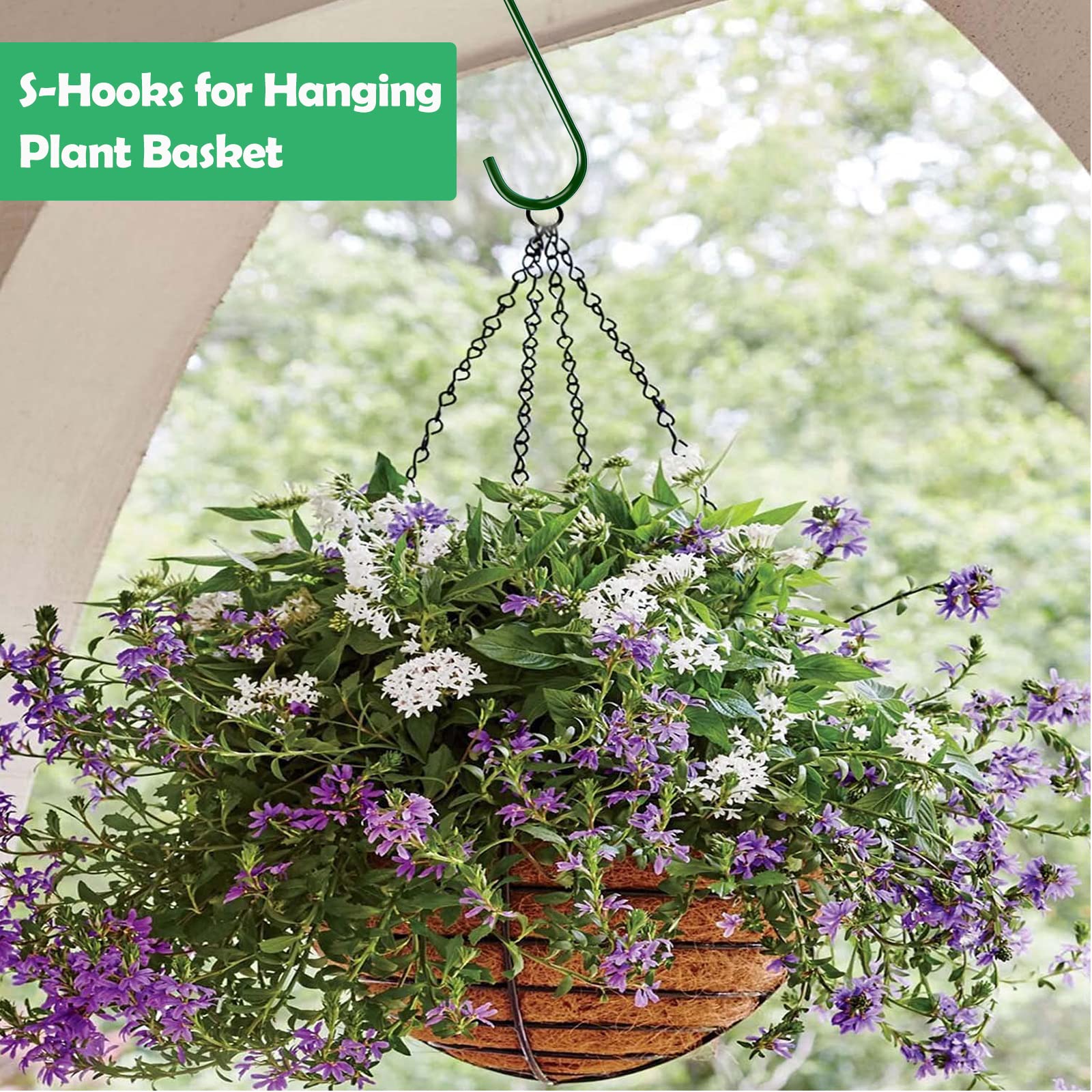 Robuste Haken Für Vogelfutterspender – 2 Stück, 33 Cm