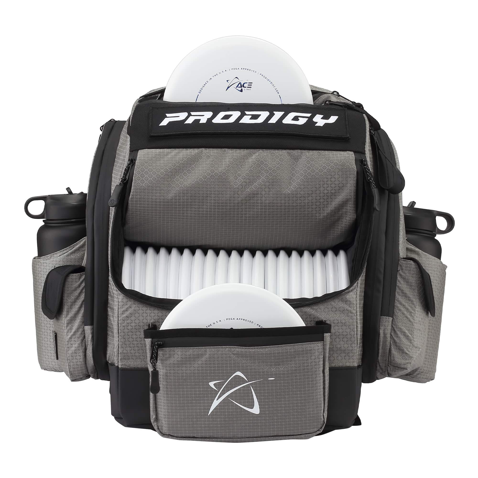 Prodigy DiscBP-1 V3 Disc Golf Backpack | Backpack Storage with 30+ Disc Capacity | Disc Golf Backpack Bag | Tear & Water Resistant | Frisbee Golf Accessories for Men | Large Frisbee Golf Disc Bags