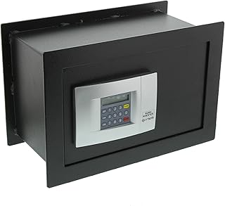 BURG-WÄCHTER Wandtresor mit elektronischem Zahlenschloss, zum Einmauern, 10,3 l, 14,7 kg, Point-Safe, PW 3 E, Schwarz