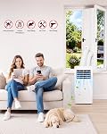 Portable Air Conditioner Window Kit, Universal Heavy Duty Window Seal for Portable Air Conditioner with Adjustable Zipper, No Drill AC Unit Windows Kit - Max 157" L