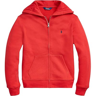 Толстовка Polo Ralph Lauren Kids Cotton-Blend-Fleece Hoodie (Big Kids)