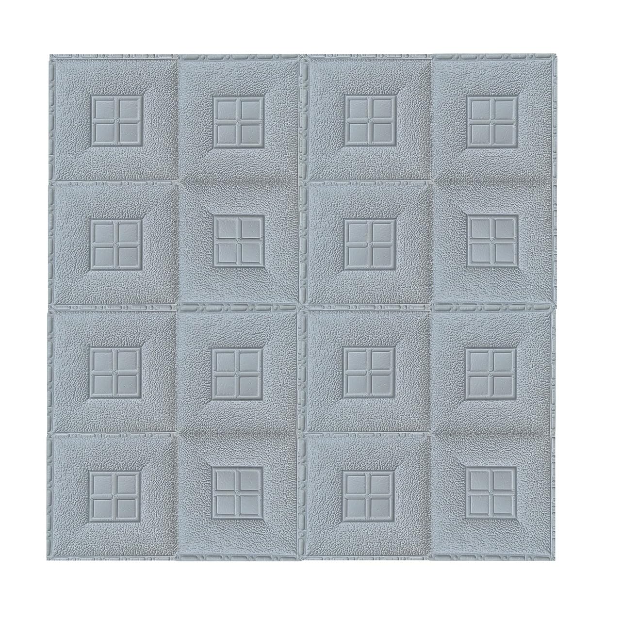 Haxed Wallpaper - Self Adhesive PE Foam Brick Design 3D Wall Stickers/DIY Wallpaper for Home Hotel Living Room Bedroom & Café (70 x 70cm) (Grey Windo) (B0D8167Y99) Amazon Price History, Amazon Price Tracker