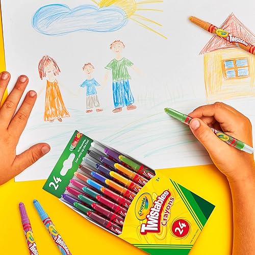 Miniatura 3 de 24 mini crayones de Crayola flexibles, paquete de de 1, Variados