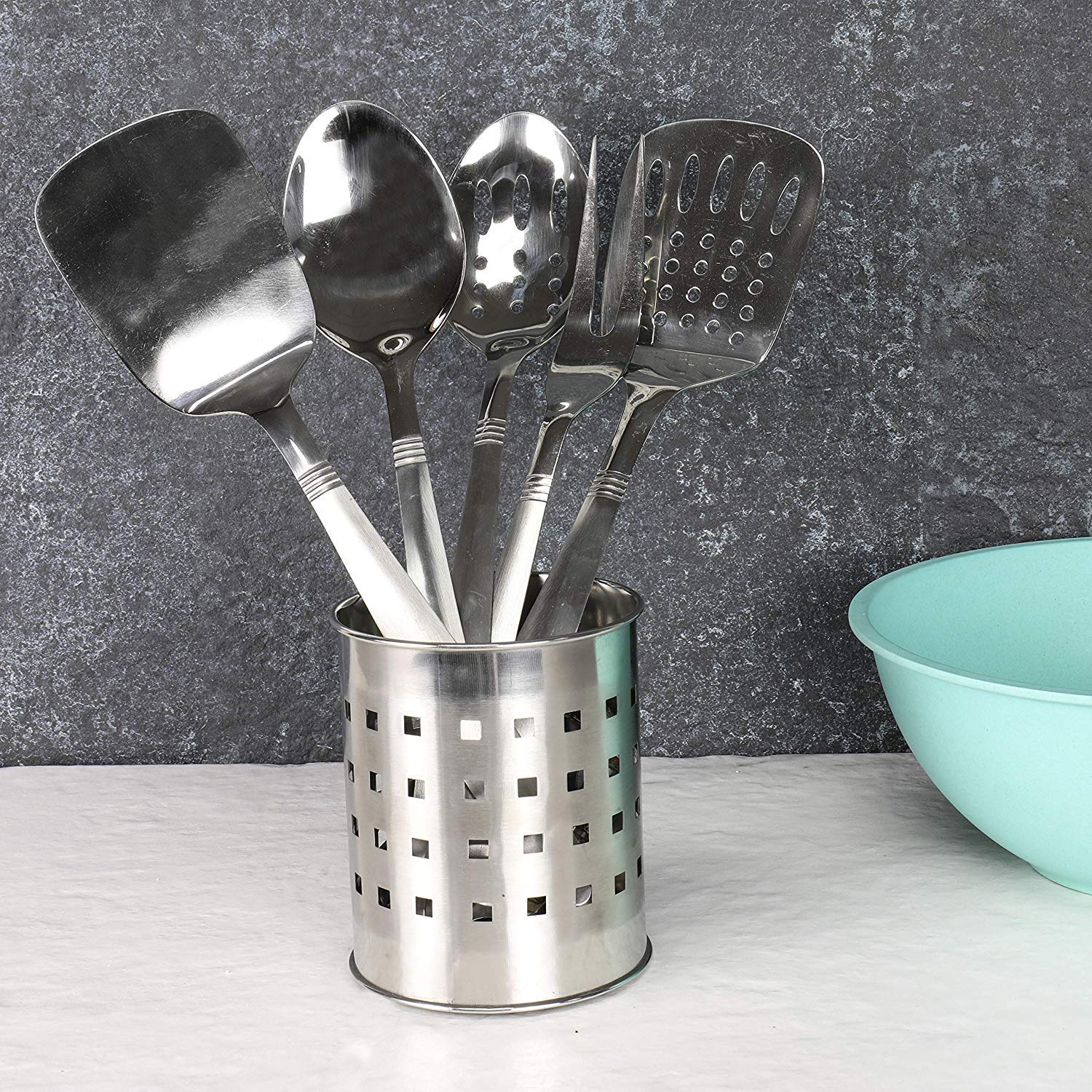Espátula de cocina de acero inoxidable, 12 – 1/2-inch
