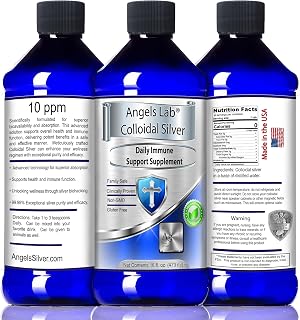 Colloidal Silver Immune Support 10 PPM Nano Liquid 16oz