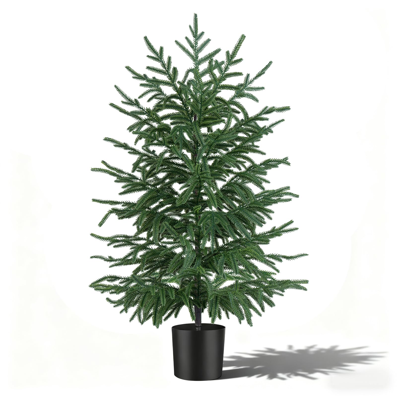 EverNature 3FT Artificial Norfolk Pine Tree