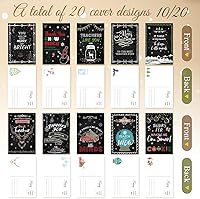 Vista 31 de Nuanchu 80 tarjetas postales de Navidad vintage de 4 x 6 pulgadas, tarjetas de felicitación de Papá Noel, tarjetas de Navidad retro, reimpresión