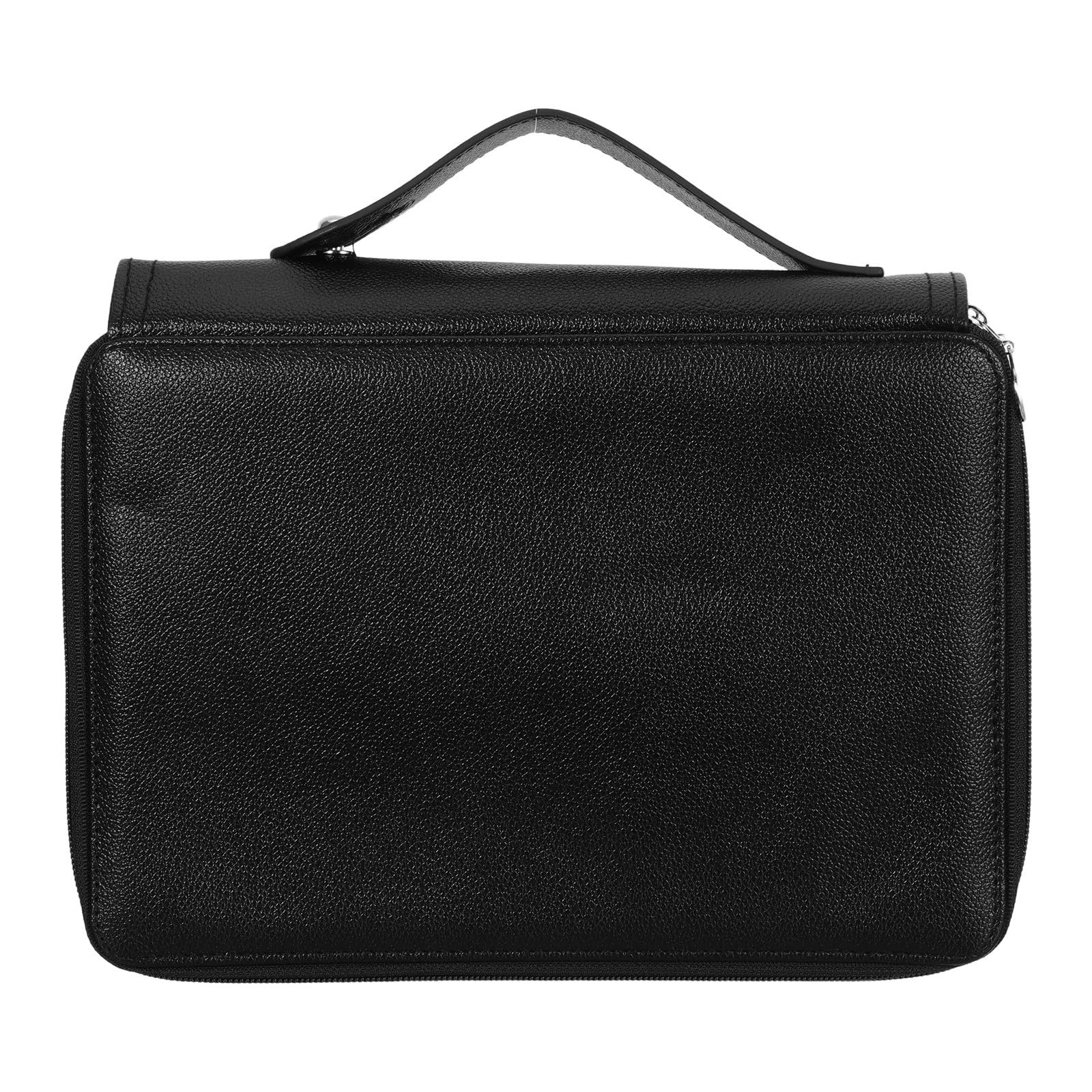 TOYANDONA Astuccio per Matite Colorate Grande Capacità con 4 Strati e 200 Scomparti, Struttura con Cerniera, Tessuto Oxford Nero, per Scuola e Ufficio
