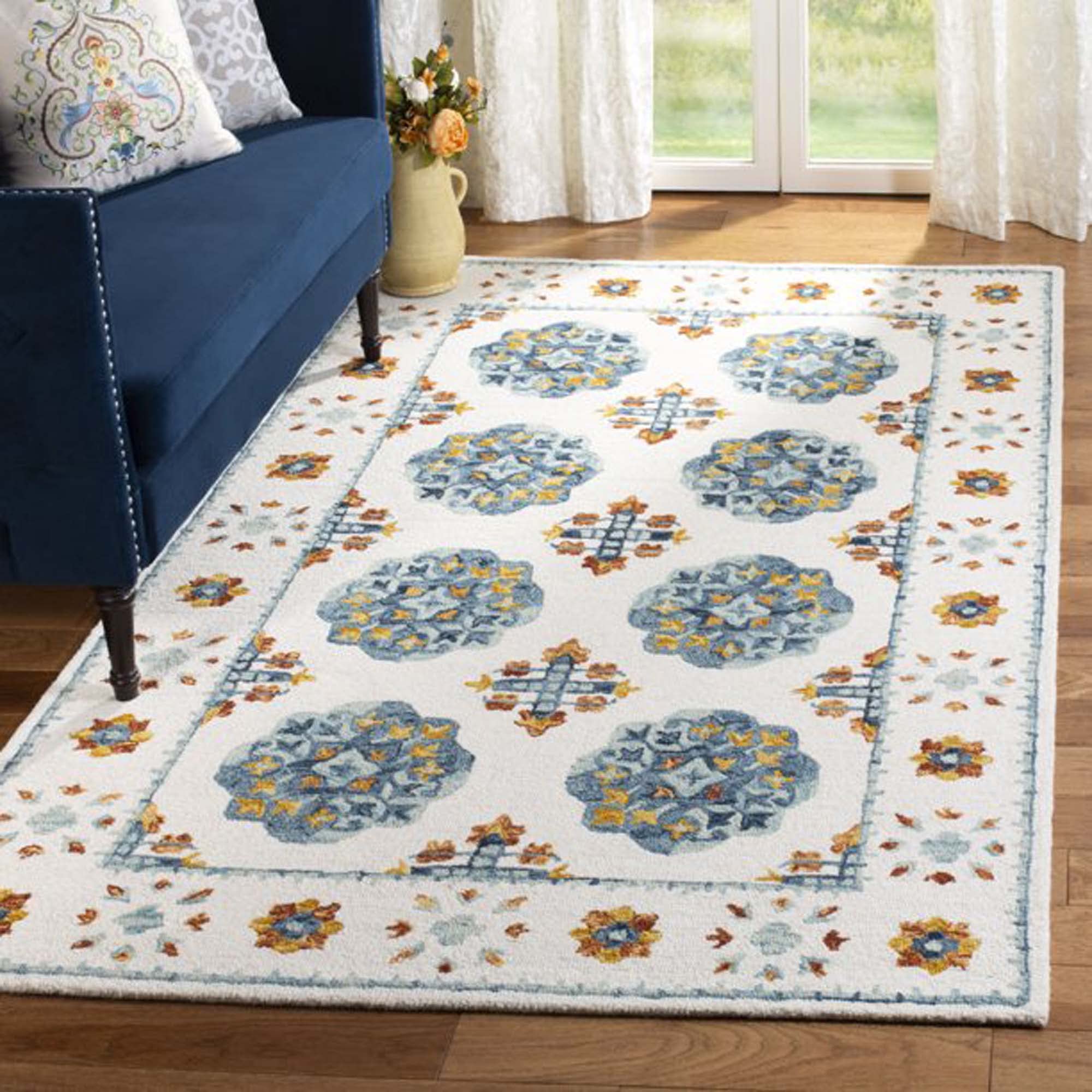 Zayan Rugs Wool Carpet with Loop Pile 10c.Textured Yarn Anti Shedding Rug Size 9x12 feet Multicolor (B0BFPPTTPF) Amazon Price History, Amazon Price Tracker
