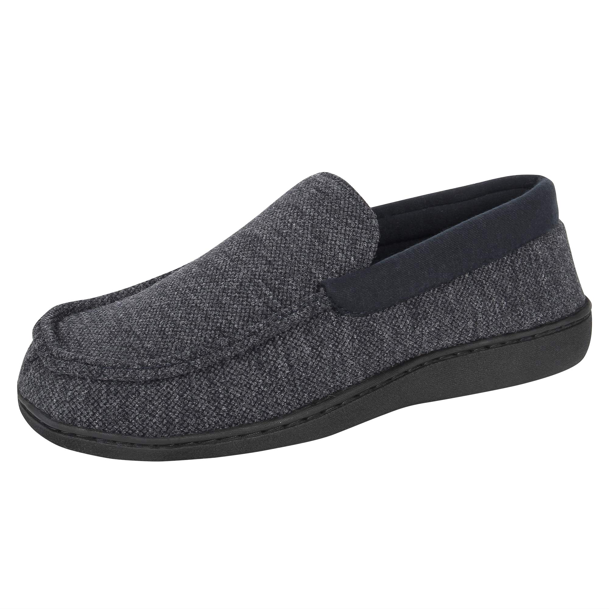 Men's ComfortSoft Memory Foam Knit Venetian Moccasin Indoor/Outdoor Slipper
