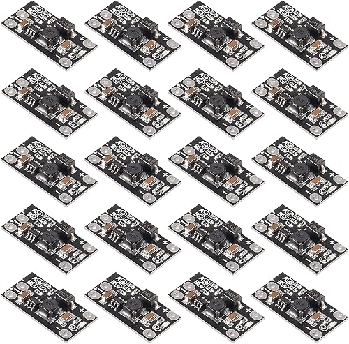AITRIP 20 unids 1.5A multifunción Mini Boost Module Step Up Board 3.7V a 5V 8V 9V 12V Step Up Board con indicador LED para DIY módulo de voltaje