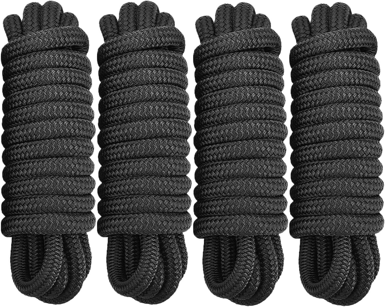 Amazon.com: Dock Lines for Boats 1/2 Inch,Boat Ropes for Docking 1/2”X ...
