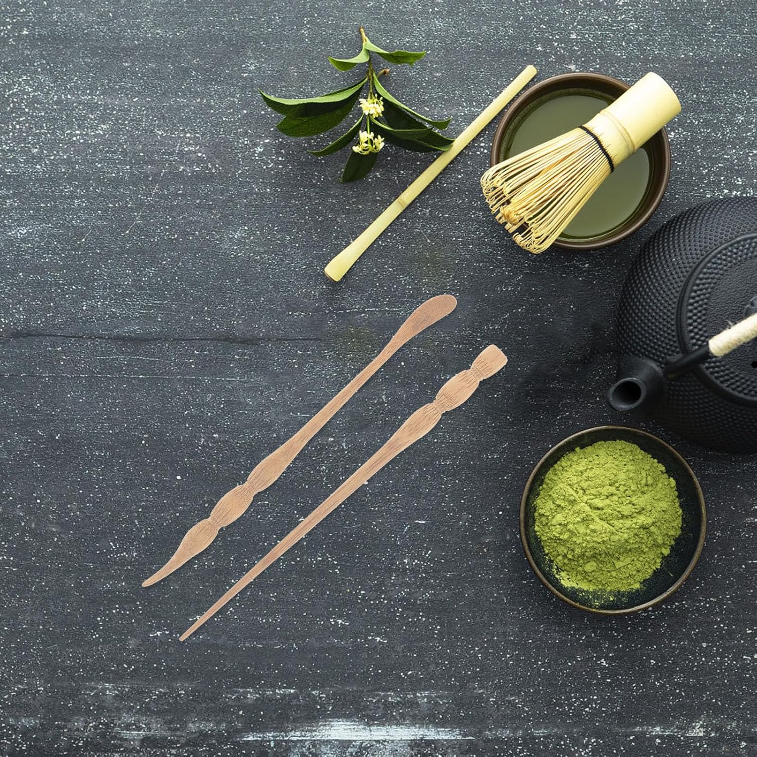 Tea Spoon and Needle Set for Kung Fu Tea Brewing