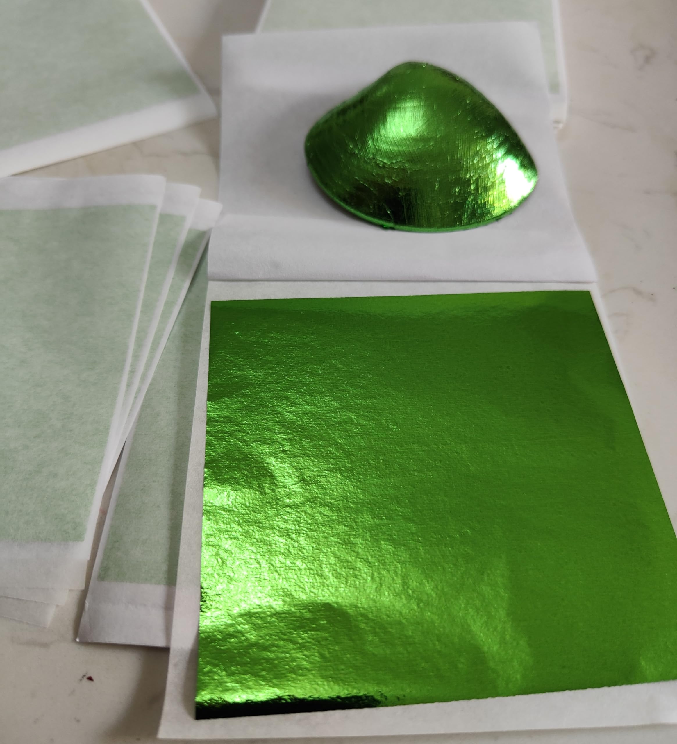 L.A. Gold Leaf: Loose Variegated Leaf #21 Booklets, 5 1/2